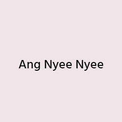 Ang Nyee Nyee
