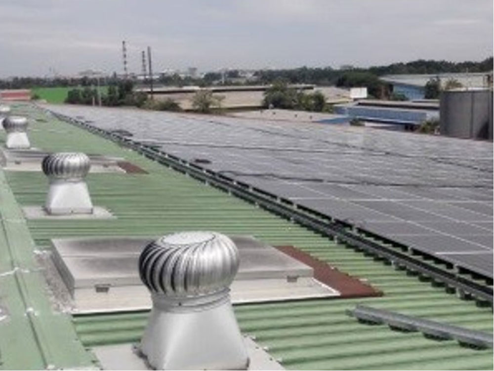 Powered by Sunshine: Our Solar Panels at Keluli, Pasir Gudang