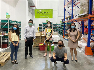 Extending support to vulnerable communities amidst COVID-19: GCB’s donation to The Food Bank Singapore