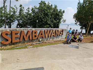Coastal Cleanup: Cleaning Sembawang Park, Singapore